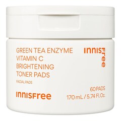 Vitamin C Green Tea Enzyme Brightening Pads – Péče proti skvrnám, INNISFREE