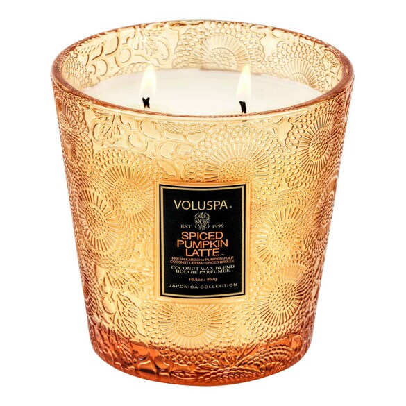 Japonica Spiced Pumpkin Latte 2 Wick Candle – Svíčka, VOLUSPA