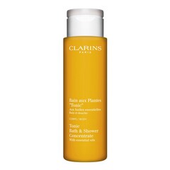 Tonic Bath & Shower Concentrate - Bylinná koupel a sprchový gel v jednom, CLARINS