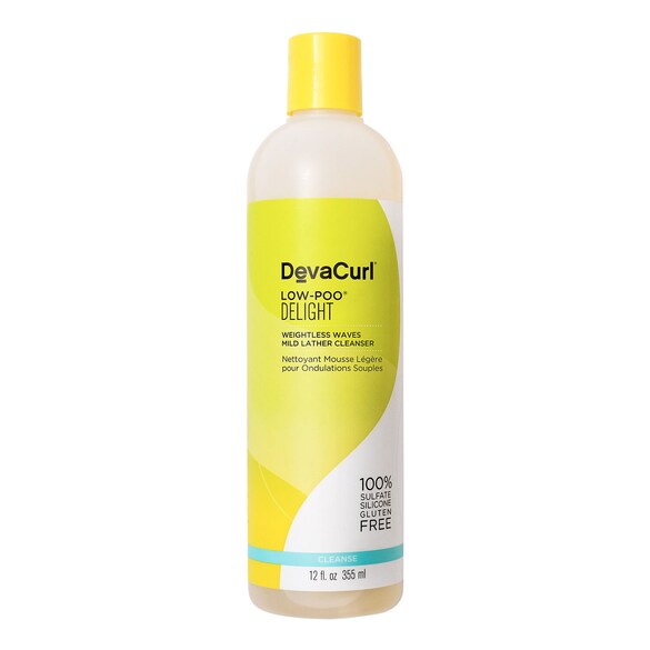 Low-Poo Delight® - Lehká čisticí pěna pro poddajné vlnité vlasy, DEVACURL