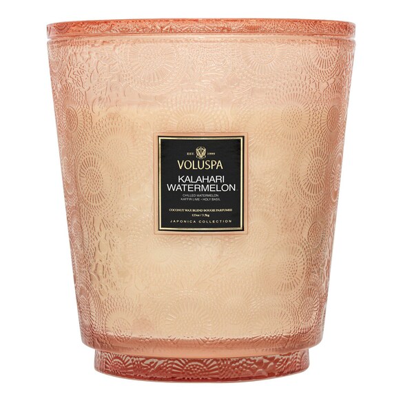 Japonica Kalahari Watermelon 5 Wick Candle - Svíčka, VOLUSPA