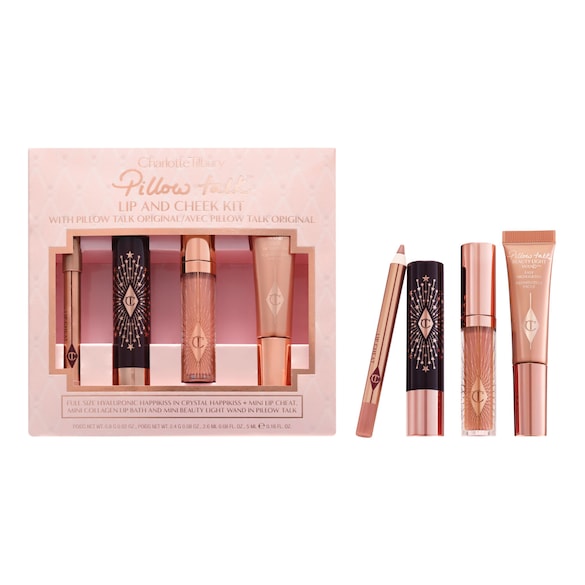 Pillow Talk Lip & Cheek Set – Sada na rty a tváře, CHARLOTTE TILBURY