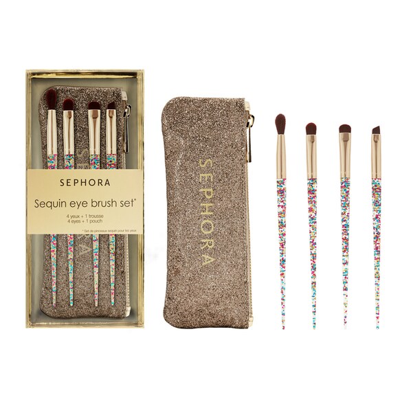 Sequin Eye Brush Set - Sada štětců na oční líčení, SEPHORA COLLECTION