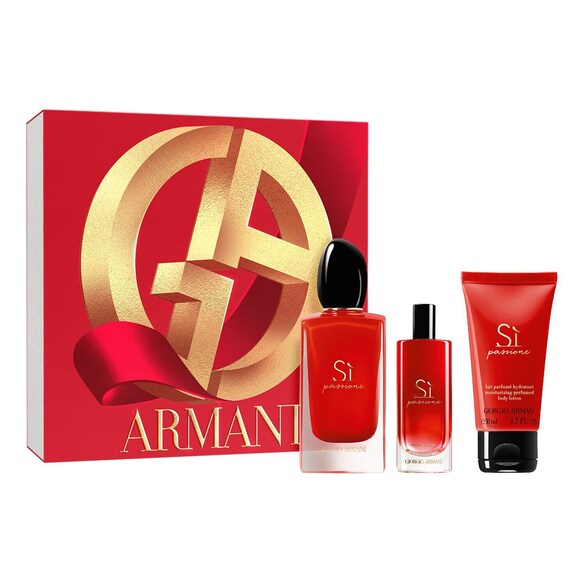 Giorgio Armani Sì Passione Eau De Parfum Set - Dárková sada, ARMANI