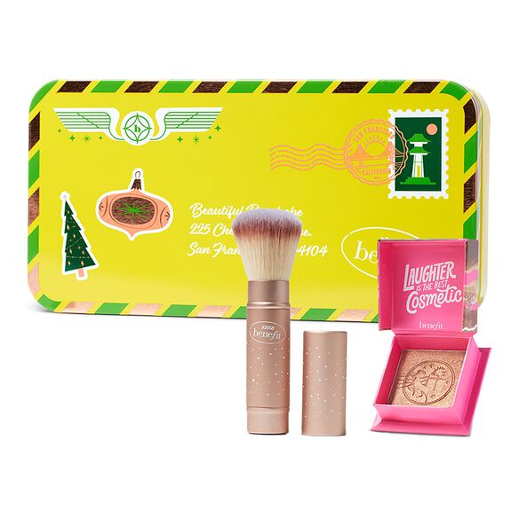 Blush‘n Brush Delivery Holiday Kit Dárková sada Blush & Cheek štětec z BENEFIT COSMETICS ≡ SEPHORA