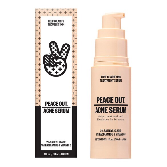 Acne Serum – Sérum proti nedokonalostem, PEACE OUT SKINCARE