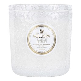 Maison Blanc Suede Blanc Luxe Candle - Svíčka