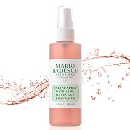 Facial Spray With Aloe, Cucumber and Green Tea - Hydratační mlha na obličej