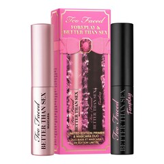 Better Than Sex Mascara & Foreplay Travel Size – Sada řasenek, TOO FACED