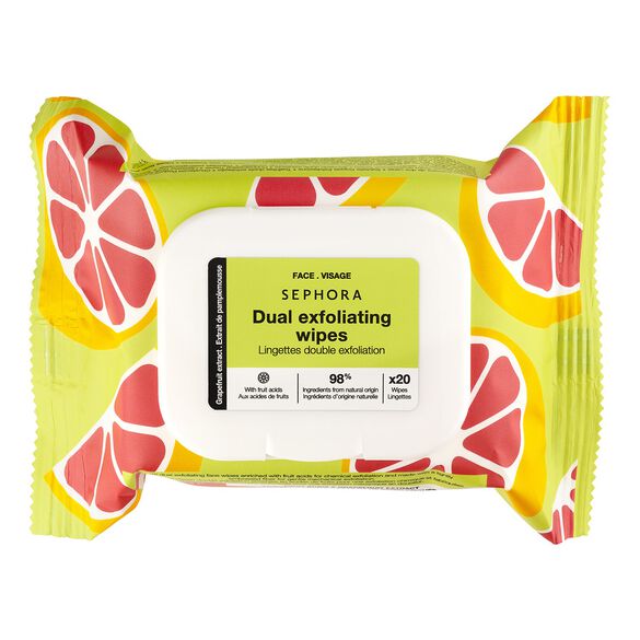 Double Exfoliation Wipes Exfoliační ubrousky z SEPHORA COLLECTION ≡