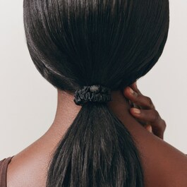 Pure Silk Skinny Scrunchies – 4 gumičky