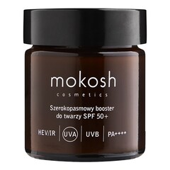 Širokopásmový pleťový booster  SPF 50+, MOKOSH