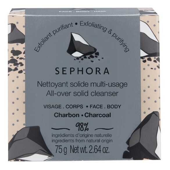 All Over Solid Cleanser - Tuhé mýdlo, SEPHORA COLLECTION