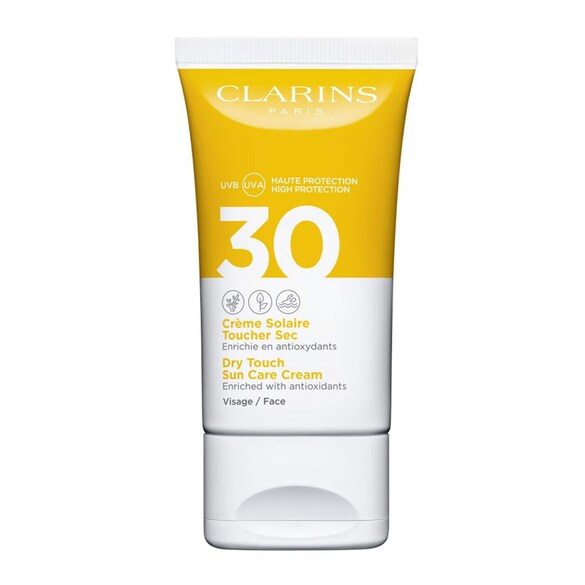 Suncare Face Cream SPF30 - Ochranný krém proti slunci na obličej SPF 30, CLARINS
