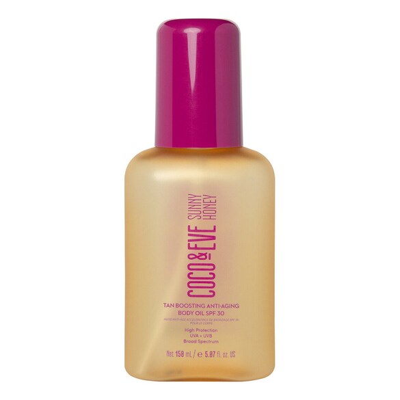 Tan Boosting Anti-aging Body Oil SPF30 - Tělový olej SPF30, COCO & EVE