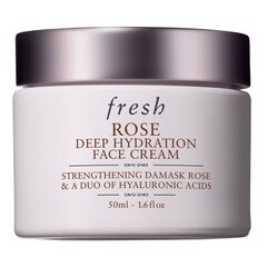 Rose Face Cream – Hydratační obličejová péče s růží a kyselinou hyaluronovou, FRESH