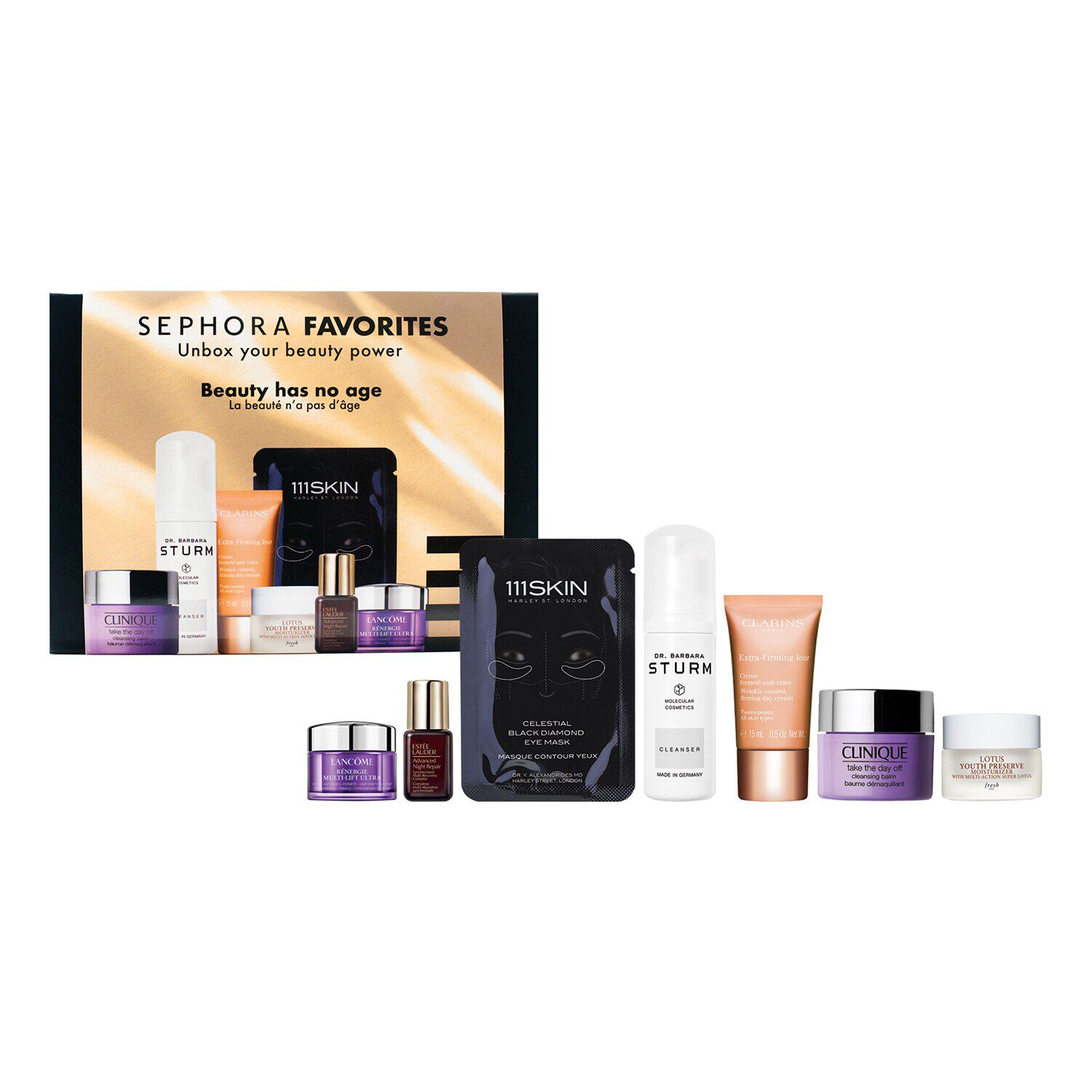 E-shop SEPHORA FAVORITES - Beauty Has No Age - Sada