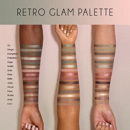Retro Glam - Paletka očních stínů