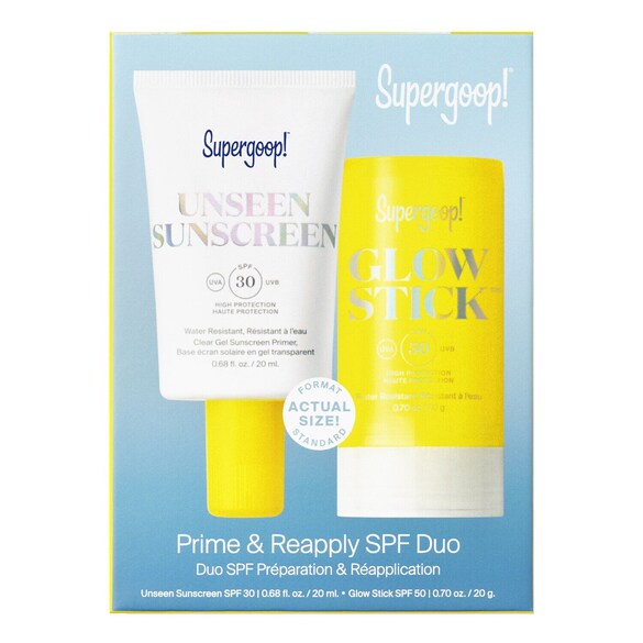 Duo SPF Préparation & Réapplication – Duo pro ochranu proti slunci, SUPERGOOP!