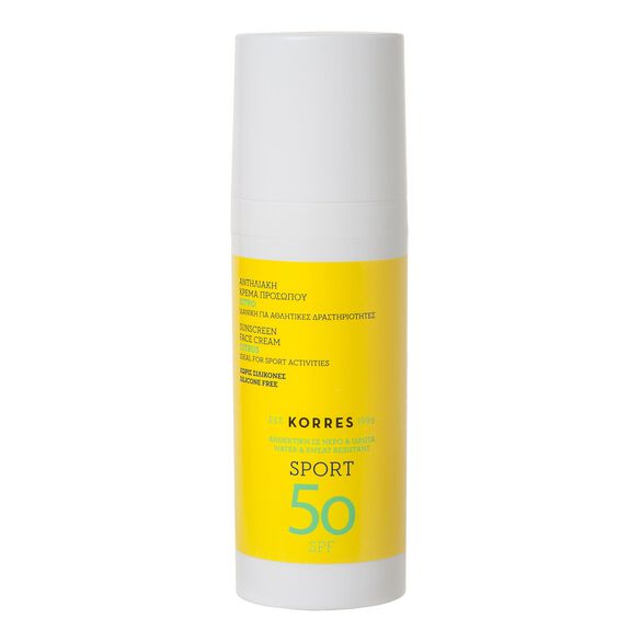 KORRES CITRUS Active Sports Pleťový krém na opalování SPF50 z KORRES ≡