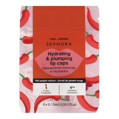 Hydrating & Plumping Lip Caps Mini Capsule – Pikantní objemové mini kapsle, SEPHORA COLLECTION