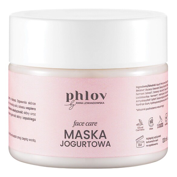 Face Care - Hydratační jogurtová maska, PHLOV