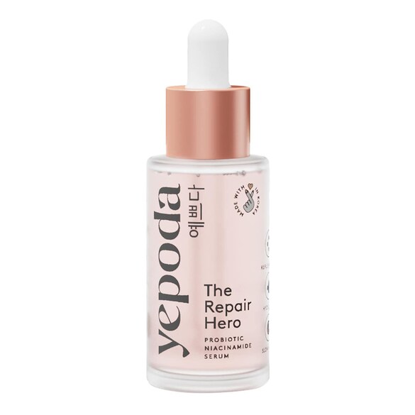 The Repair Hero – Regenerační sérum s probiotiky a niacinamidem, YEPODA