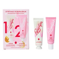 Lip Rituals Scrub & Balm Strawberry – Balzám a peeling na rty, LANOLIPS