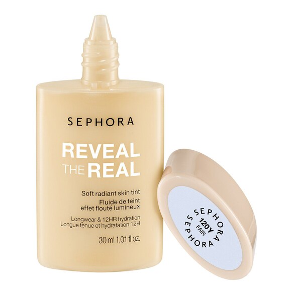 Reveal The Real – Tónovací fluid s jemně zářivým efektem, SEPHORA COLLECTION