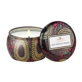 Japonica Goji Tarocco Orange Mini Tin Candle  -Svíčka