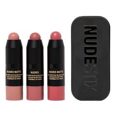 Pink Nude Blush Kit - Sada tvářenek, NUDESTIX