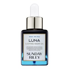 Luna Sleeping Night Oil - Noční olej s retinolem, SUNDAY RILEY