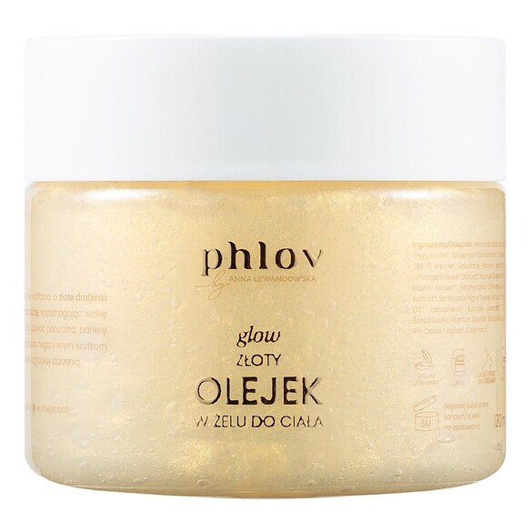 Glow - Zlatý olejový gel, PHLOV