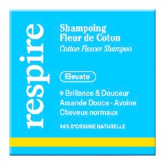 Shampoing solide Doux – Tuhý šampon Fleur de coton, RESPIRE