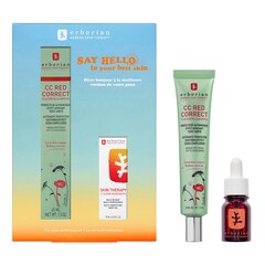 Kit CC Red Correct x Skin Therapy – Víceúčelová zdokonalující sada, ERBORIAN