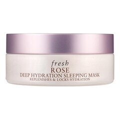 Rose Sleeping Mask – Noční hydratační maska s růží a kyselinou hyaluronovou, FRESH