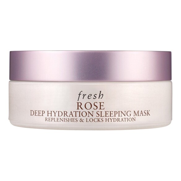 Rose Sleeping Mask – Noční hydratační maska s růží a kyselinou hyaluronovou, FRESH