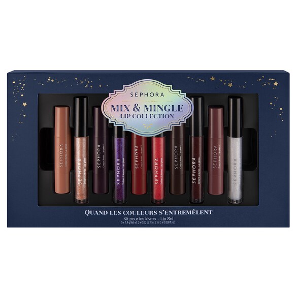 Mix & Mingle Lip Collection<sup>(1)</sup> - Coffret de rouge à lèvres, SEPHORA COLLECTION