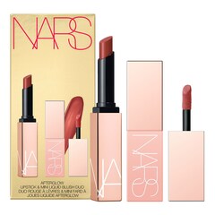 Afterglow Lipstick & Mini Liquid Blush Duo – Sada rtěnky a mini tvářenky, NARS