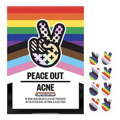 Pride Limited Edition - Náplasti na akné s kyselinou salicylovou, PEACE OUT SKINCARE