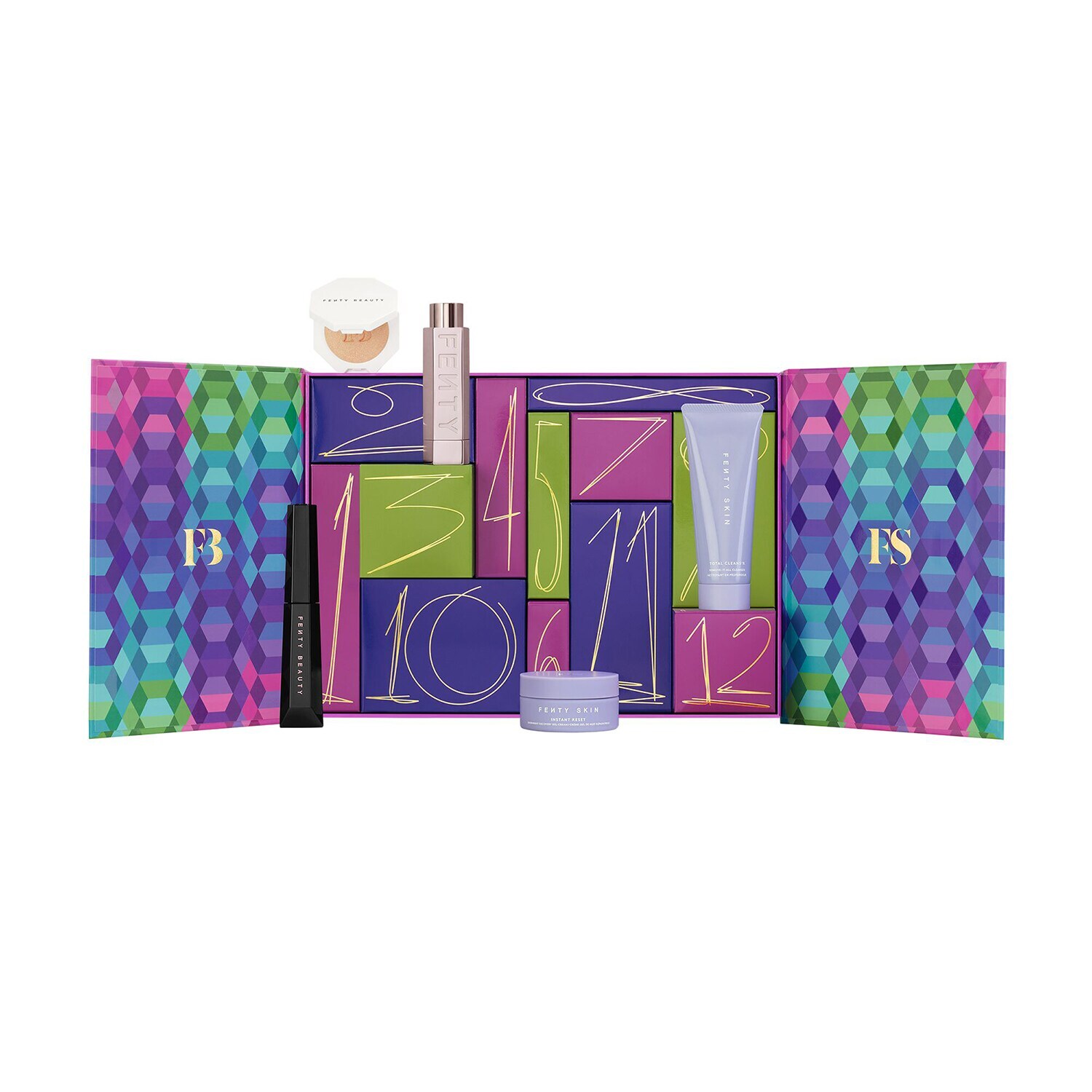 Fenty Beauty + Fenty Skin 12 Pieces Calendar Adventní kalendáře z