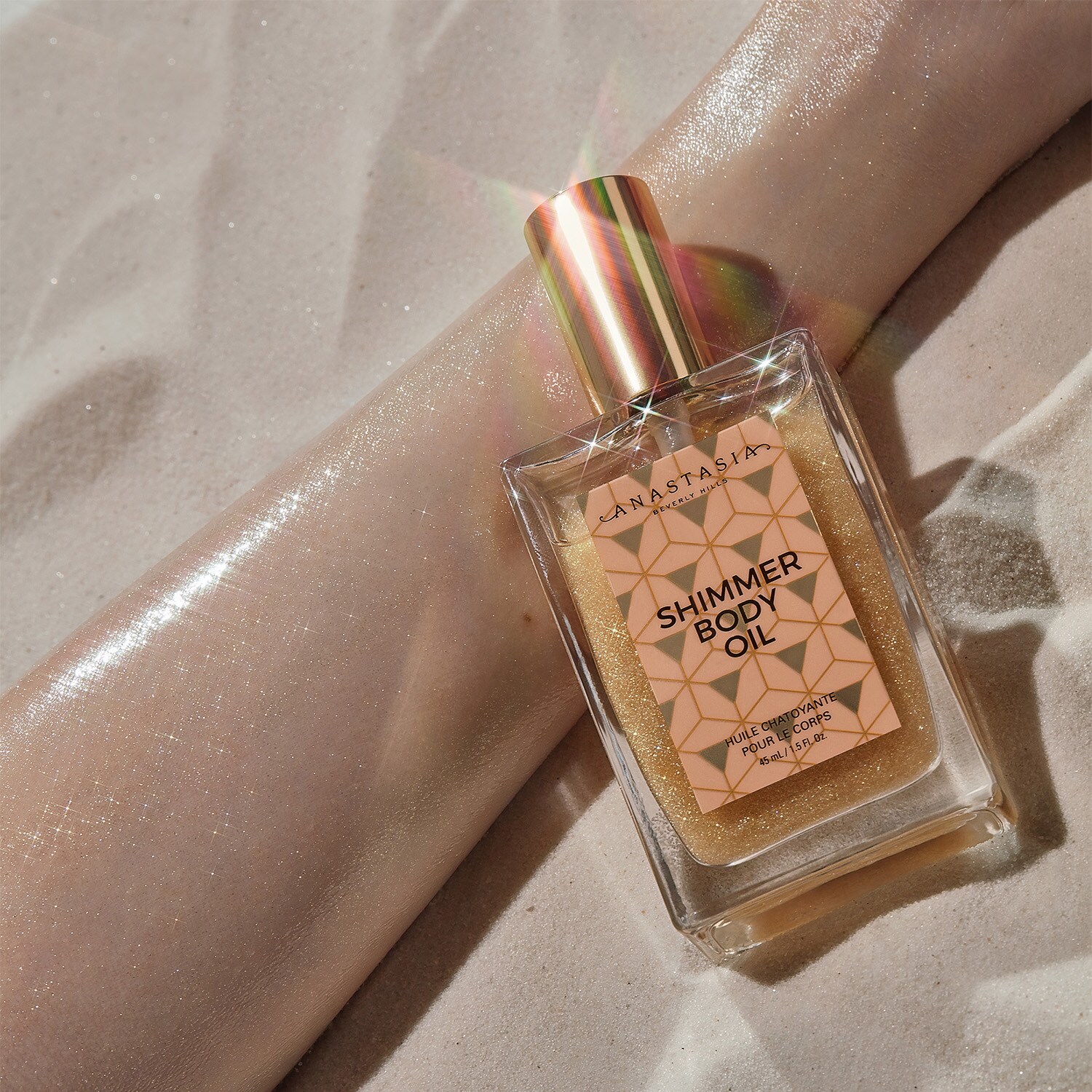 Shimmer Body Oil Třpytivý olej na tělo z ANASTASIA BEVERLY HILLS ≡