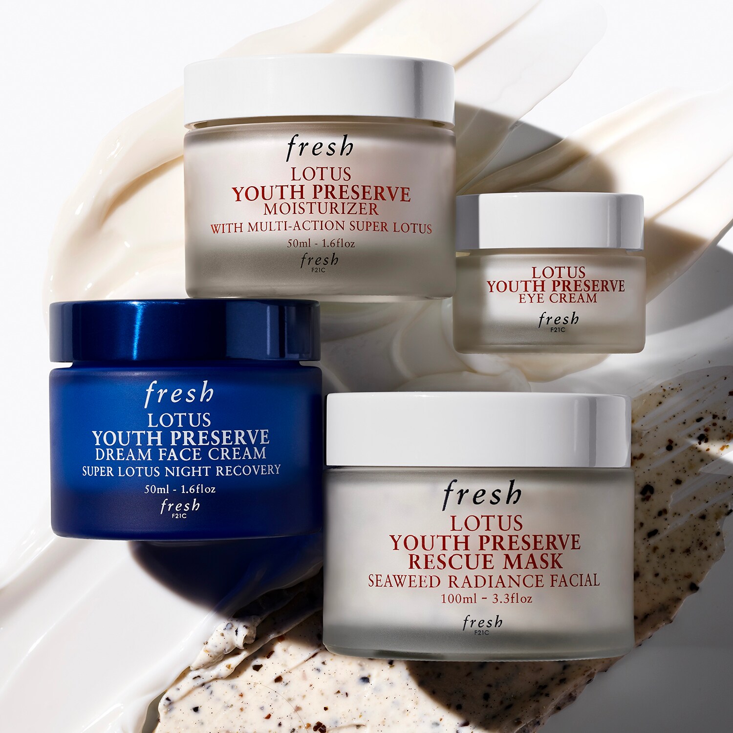 Lotus Face Cream Denní lotosový krém na první vrásky z FRESH ≡ SEPHORA